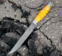 Нож Пластун из дамасской стали Нож Пластун из дамасской стали купить koval-knife.shop