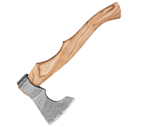 Топор из кованой стали 9ХС с Х/О купить на сайте koval-knife.shop