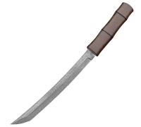 Вакидзаси из дамасской стали купить на сайте koval-knife.shop