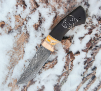Нож Клыч из ламинированной стали купить на сайте koval-knife.shop