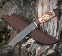 Нож Олимп из булатной стали Нож Олимп из булатной стали купить на сайте koval-knife.shop