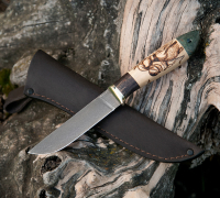 Нож Белка из булатной стали Нож Белка из булатной стали купить на сайте koval-knife.shop