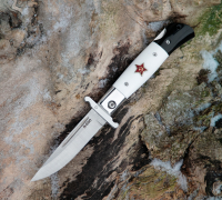 Складная Финка-мини из стали N690 Складная Финка-мини из стали N690 купить на сайте koval-knife.shop